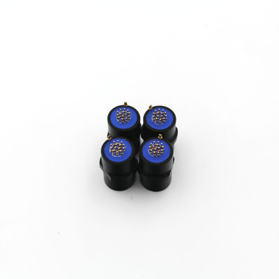 103F Series Self Locking Push Pull Socket 14 Pin Waterproof Connector With Solder Termination