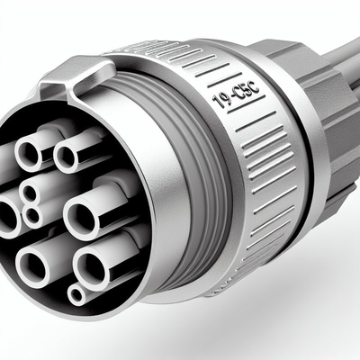 過酷な環境向け19芯IP68円形プッシュプルコネクタ